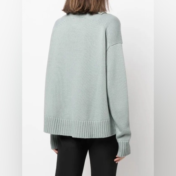 Jil Sander roll-neck loose-fit jumper CASHMERE Sweater Size 40 - Picture 3 of 14